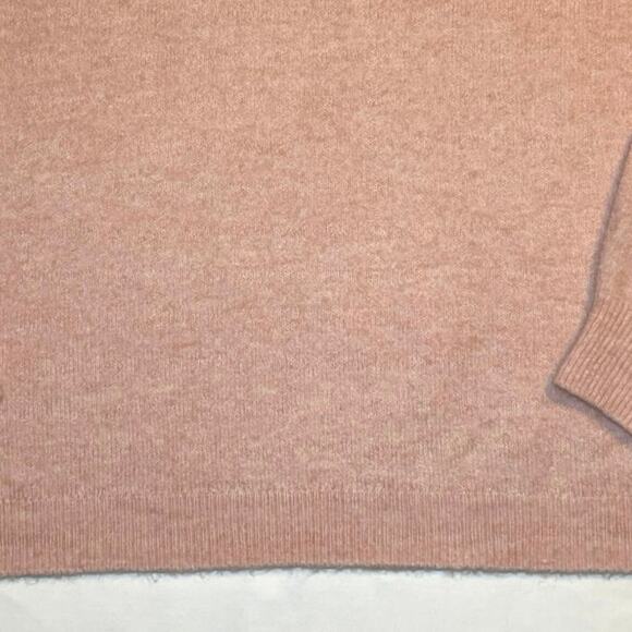 H&M Pink Soft Oversized Sweater Womens Size XXL Work Casual Layer Feminine Cozy - Picture 3 of 13